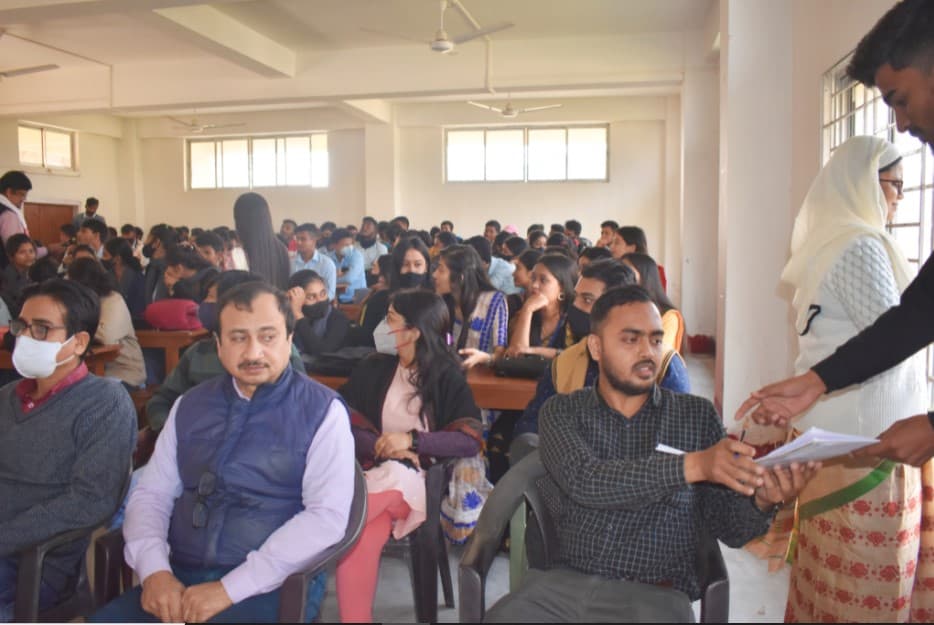 North Guwahati College Workshop on Mushroom Plantation photo 4